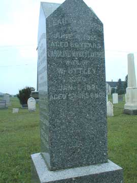 [Wife's Headstone]
